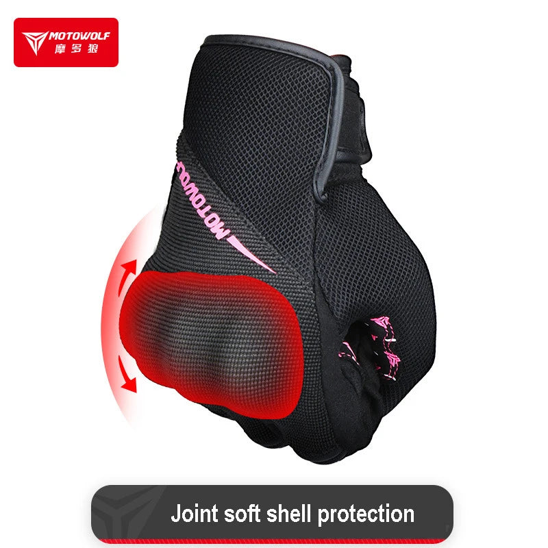 Summer Mesh Motobike Gloves for Women & Men