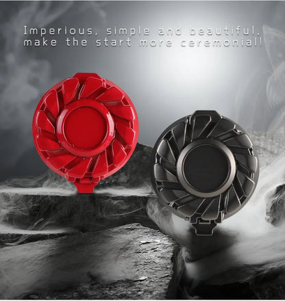 Metal Ignition Button Cover - One Click Start