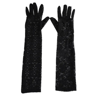 Summer Elegant Women Long Driving Gloves