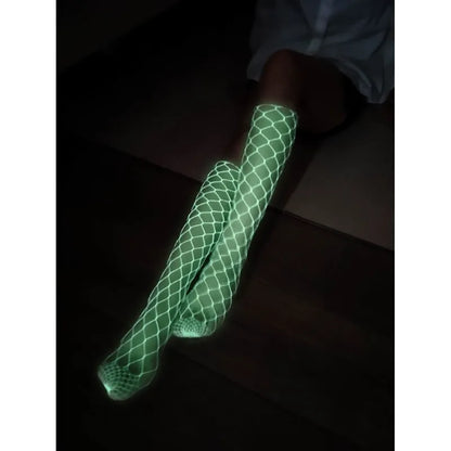 Women Glow in the Dark Jumpsuit Stockings