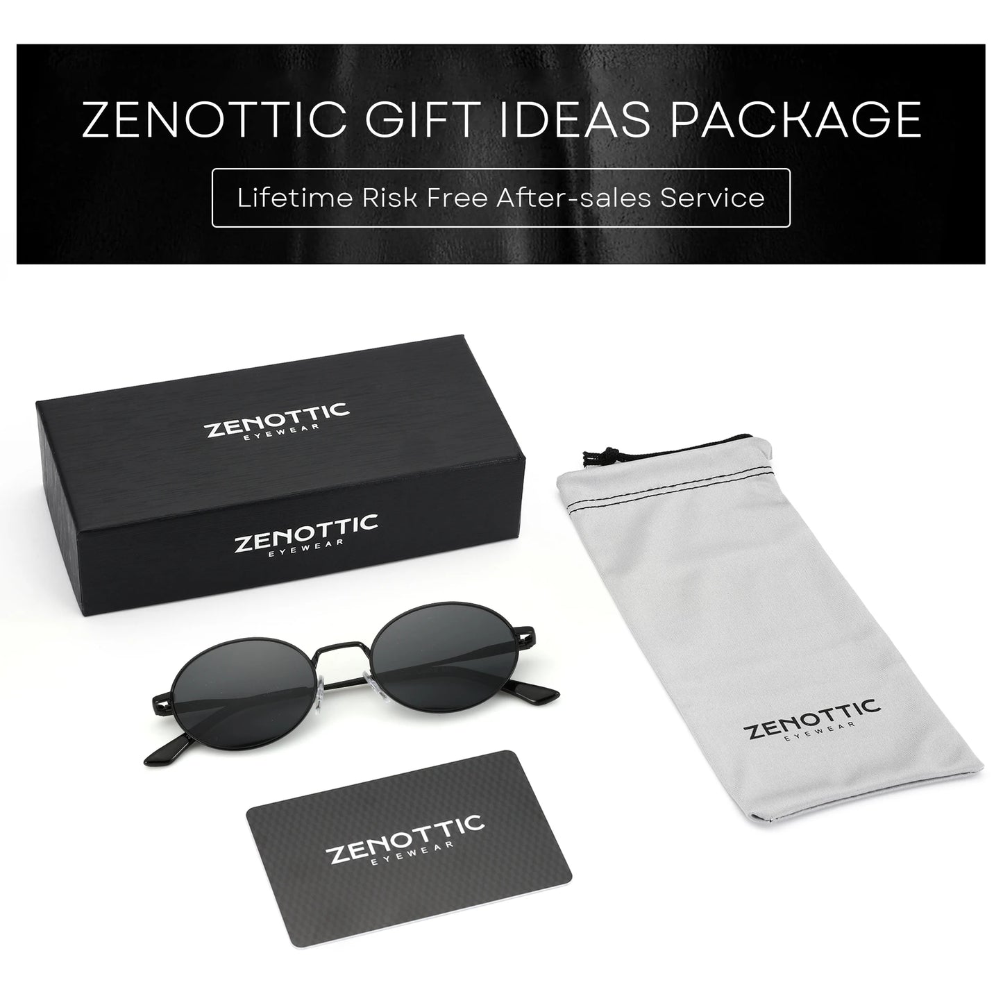 Retro Oval Sunglasses — Y2K Polarized UV400