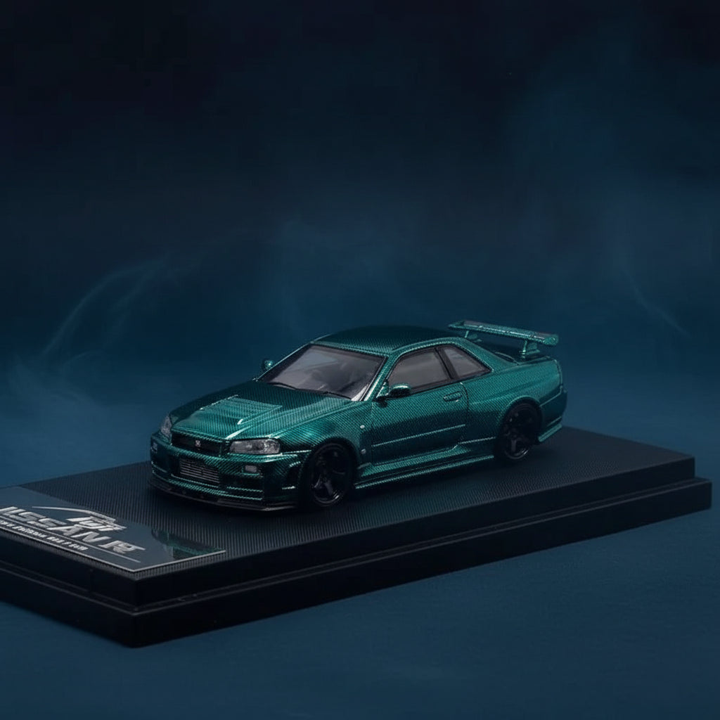 Nissan Skyline GTR R34 Nismo Z-Tune 1:64 Diecast
