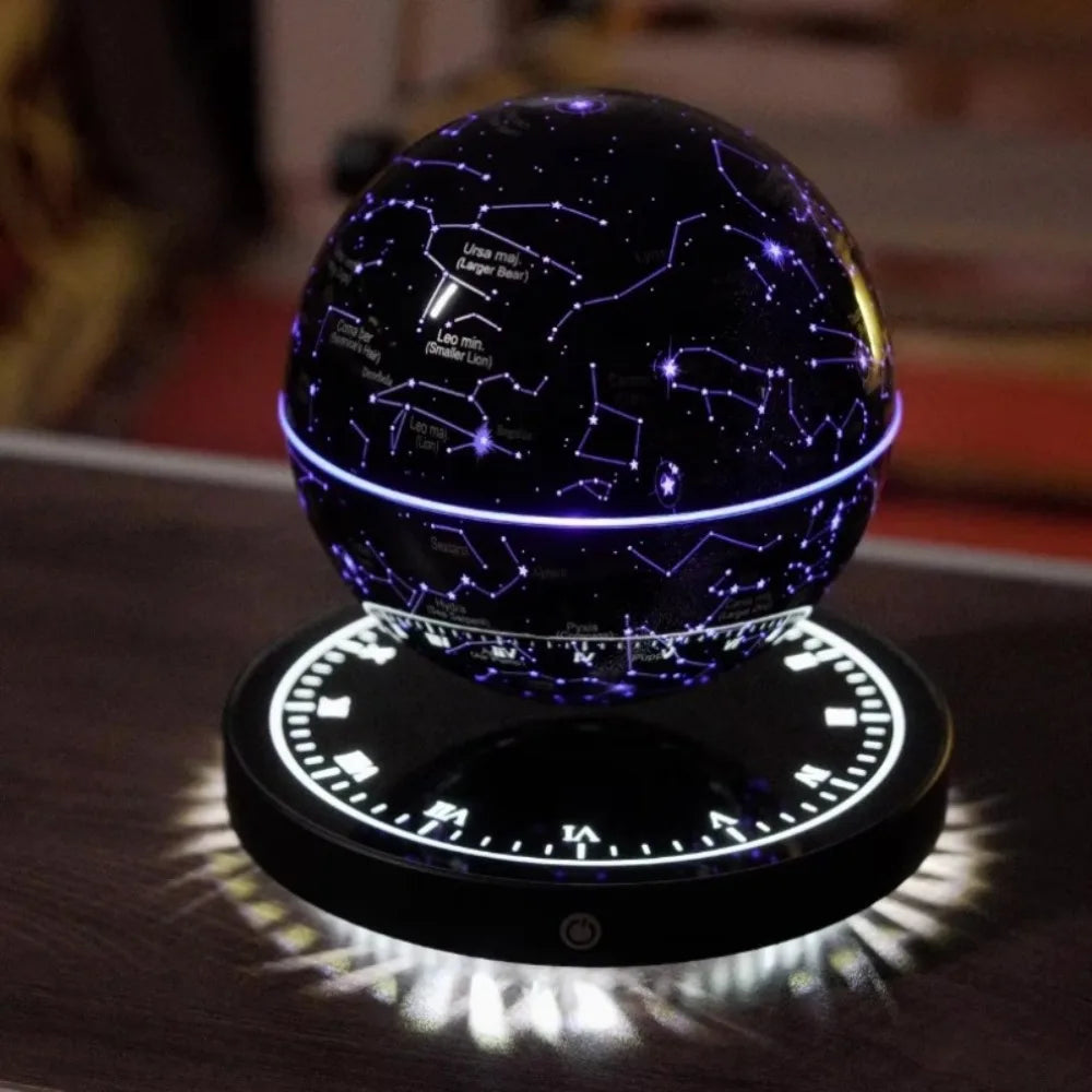 LevitateGlow: Floating Starry Night Lamp