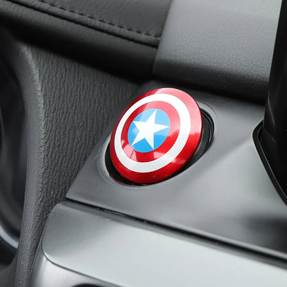 Car Engine Ignition Start Switch Button Protective Cover