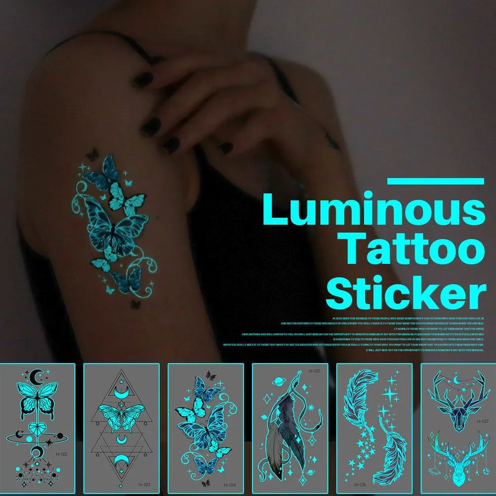 Tattoos Women Makeup Festival Accessories