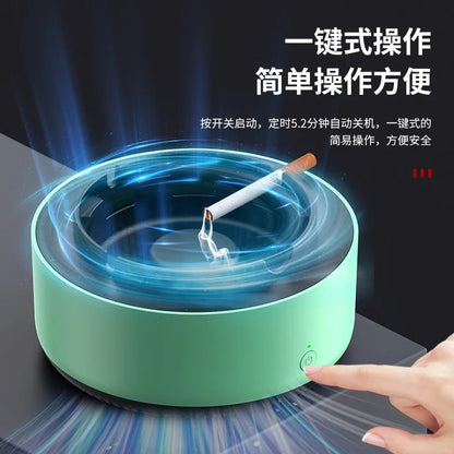 Smart Cigarette Ashtray Air Purifier Anion Purificatio