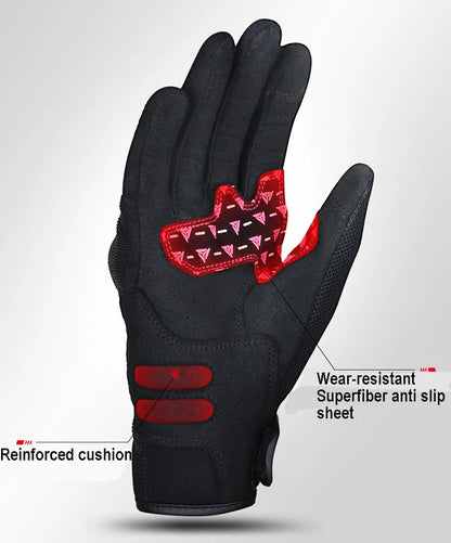 Summer Mesh Motobike Gloves for Women & Men