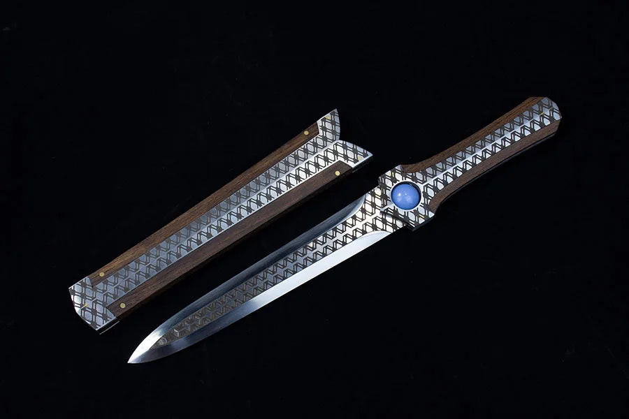 Hero's Edge: 34cm Medieval Stainless Steel Sword