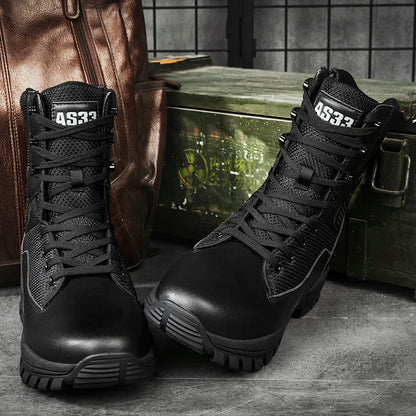 Leather Hiking Work Boots