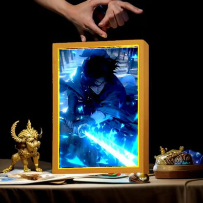 Anime LED Art Frame – Night Light Decor