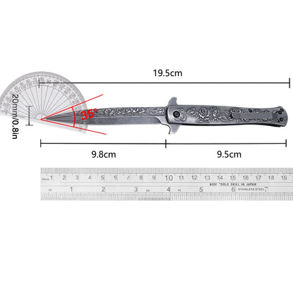 RoseCraft EDC Folding Knife - Versatile Companion