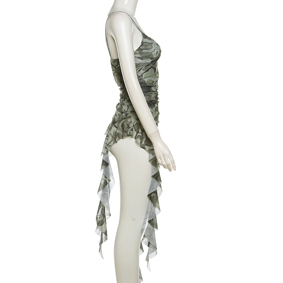 Nibber Summer Sisters Chic Tassel Mini Dress