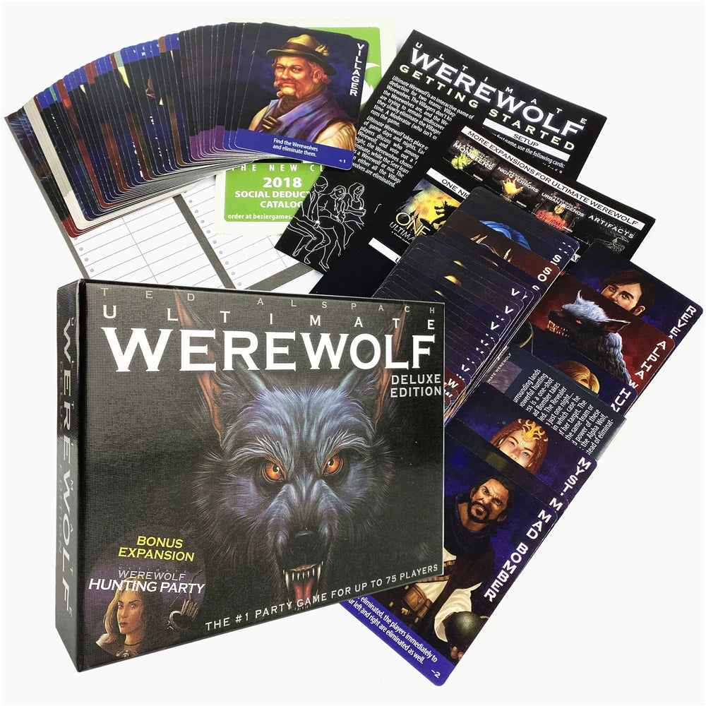 One Night Ultimate Werewolf Cards Collection Board Game