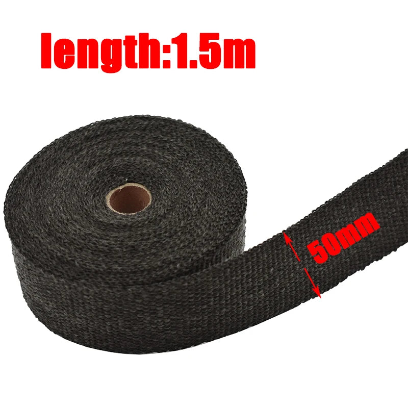 Fiberglass Thermal Wrap: 1.5M Exhaust Heat Shield