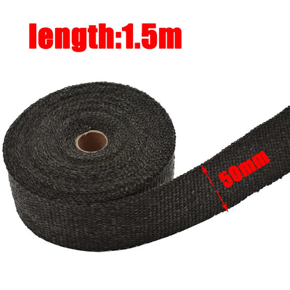 Fiberglass Thermal Wrap: 1.5M Exhaust Heat Shield