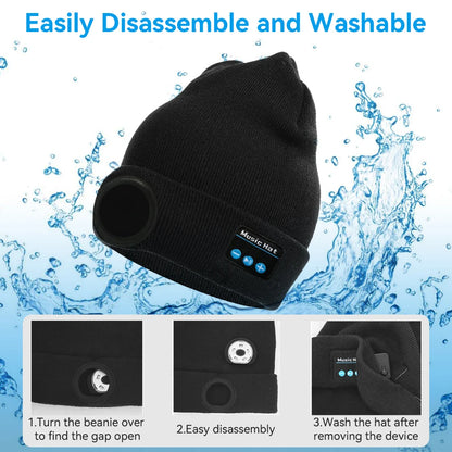 Bluetooth Earphone Music Hat Winter