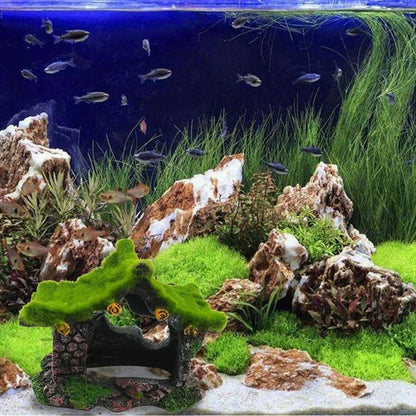 Aquarium Decoration House Cave Decoration Tank