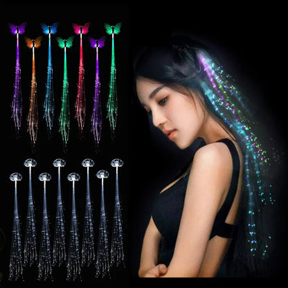 Glowing Hair Braid Led