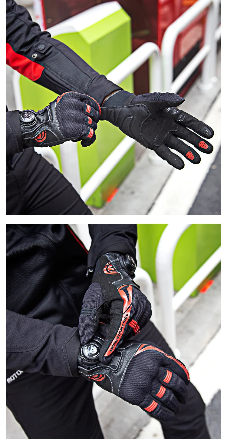 GlideGuard Summer Riding Gloves - Star Field Knight