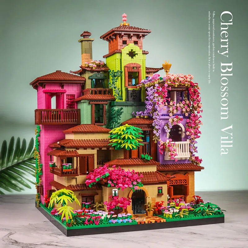 Creative Magic Castle Sakura House Building Blocks