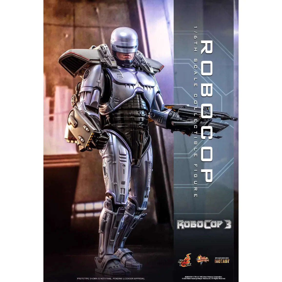 ROBOCOP3 MURPHY Character Masterpiece for your desk officer