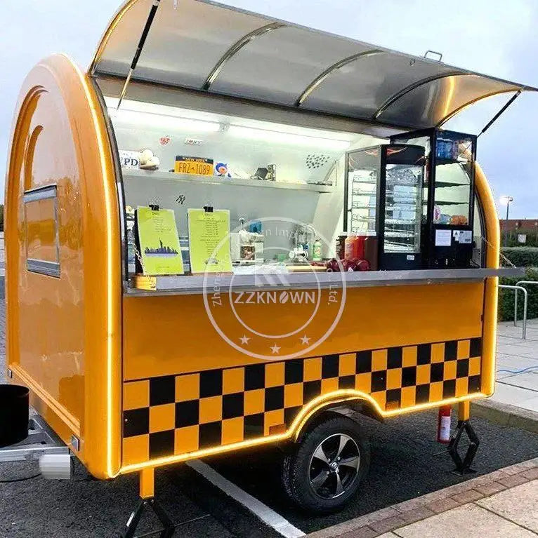 Fast Food Truck With Full Kitchen Us Standards Pizza