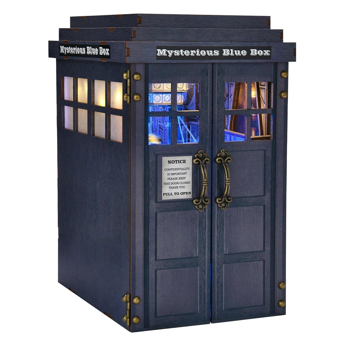Mysterious Blue Box — Book Nook Kit