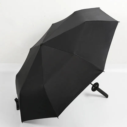 Katana Shield: Samurai Windproof Folding Umbrella