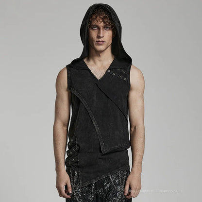 Rogue Knit Hooded Vest for Men