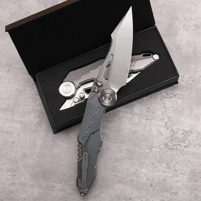 M390 Titanium Folding Knife - Ultimate Outdoor Tool