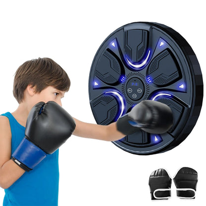 Smart Music Boxing Machine Bluetooth Training Punching Pads Boxing Equipment Wall Target Music Boxing Machine for Kids Adults