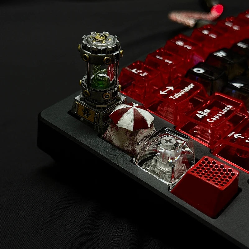 Umbrella Corp Keycap — Resident Evil Biohazard · Mechanical Keyboard