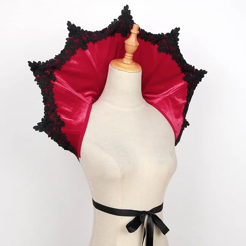 Gothic Vampire Collar Cape — Velvet Victorian · Cosplay