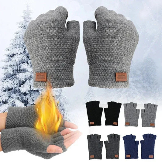 Winter Fingerless Gloves