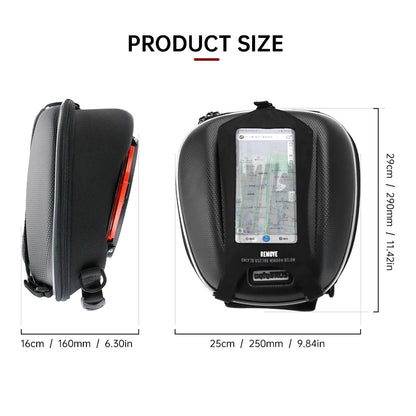 SavageSwift Tank Bag for Suzuki Motorcycles
