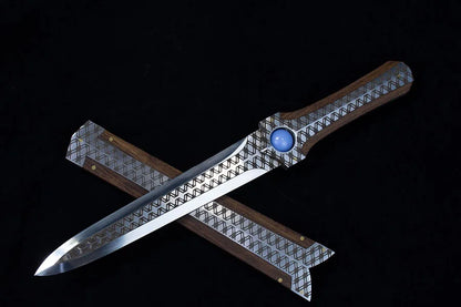 Hero's Edge: 34cm Medieval Stainless Steel Sword