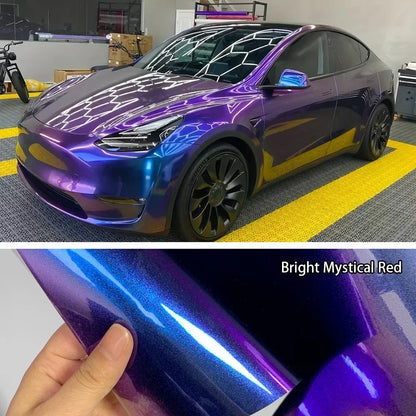 Chameleon Wraps: Glossy Matte Motorcycle Stickers