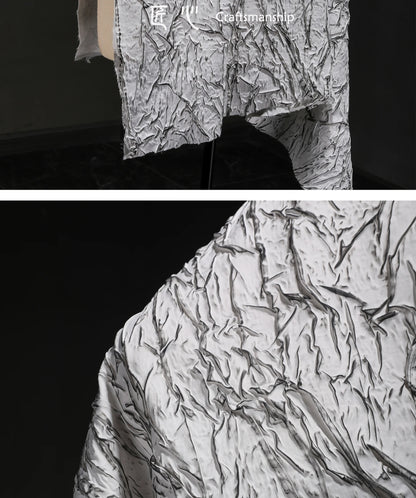 Eco Jacquard Pleat Fabric for Fashion Creations