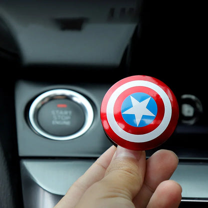 Car Engine Ignition Start Switch Button Protective Cover