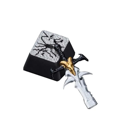 Frostmourne Metal Keycap Light Transmission