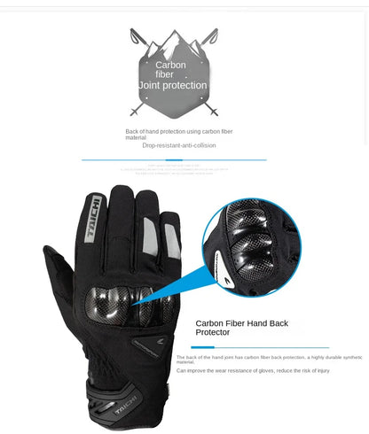 CarbonArmor 4-Season Touch Riding Gloves