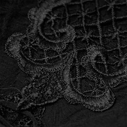 PUNK RAVE Embroidered Leg Warmers