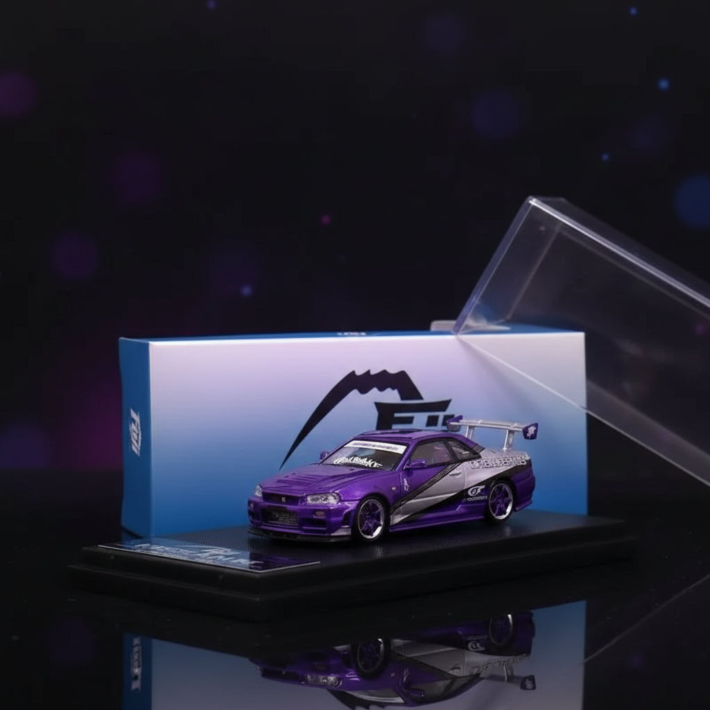 Nissan Skyline GTR R34 Nismo Z-Tune 1:64 Diecast
