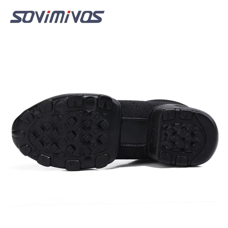 New Soft Sole Men Shoes Sports Anti-skid Square Dance Shoes Sneakers Net Jazz Shoes Fitness Team Performance Shoes