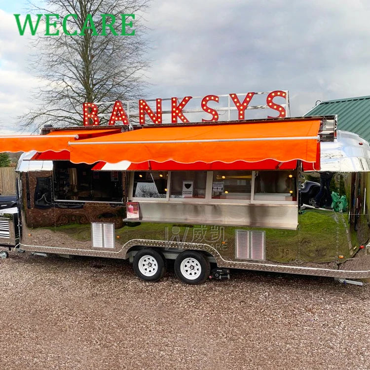 Airstream Concession Catering Mobile Food Truck For Sale