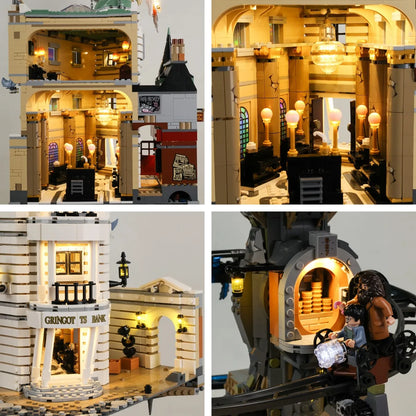 Led Light Kit For Wizarding Bank Collectible Building Blocks