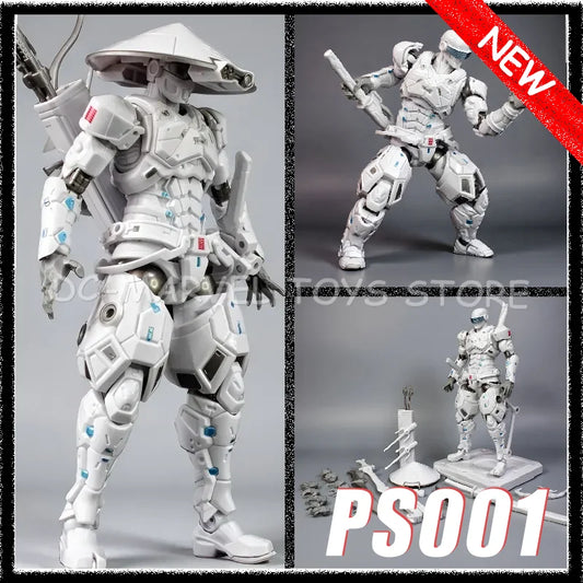 JIWAN PS-001 Snake Eyes White Ghost — Alloy Mecha Figure