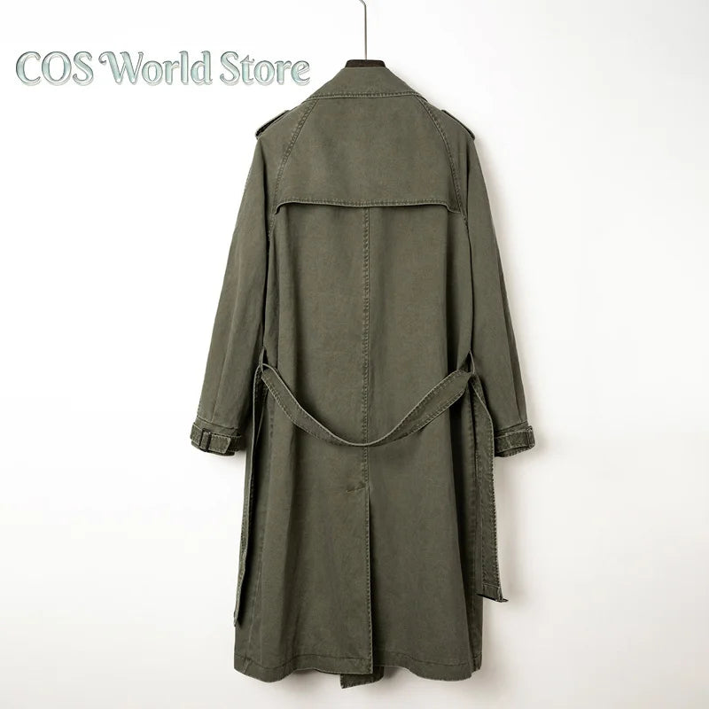 Karl Heisenberg Cosplay Costume — Resident Evil Village · Trench Coat Set