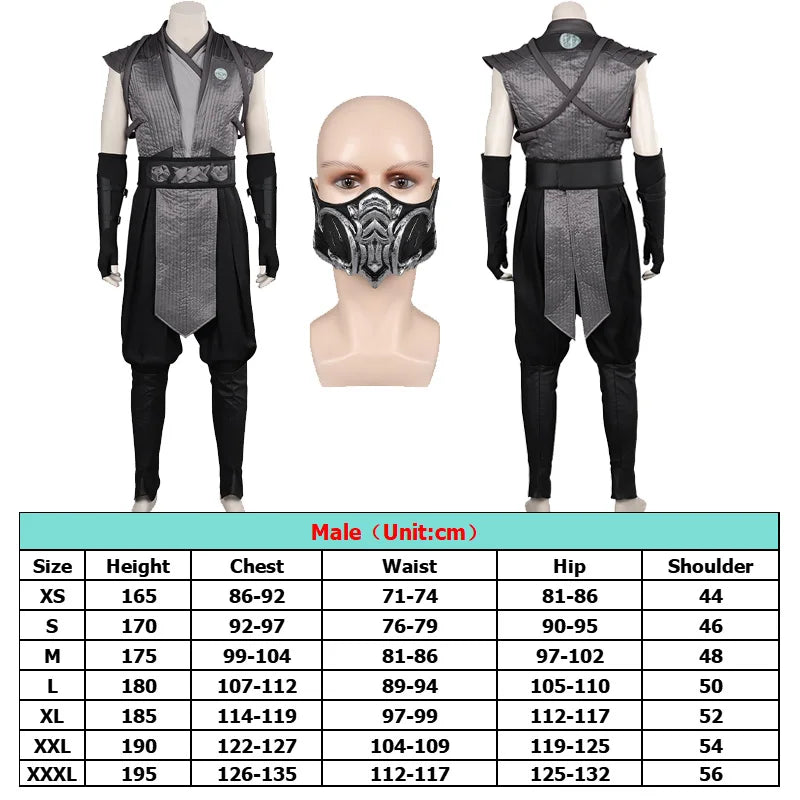 Sub-Zero Cosplay Costume — Mortal Kombat