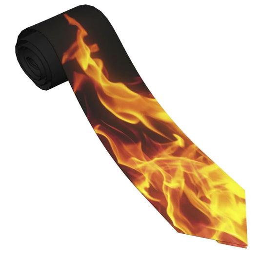 Bright Fire Necktie Men